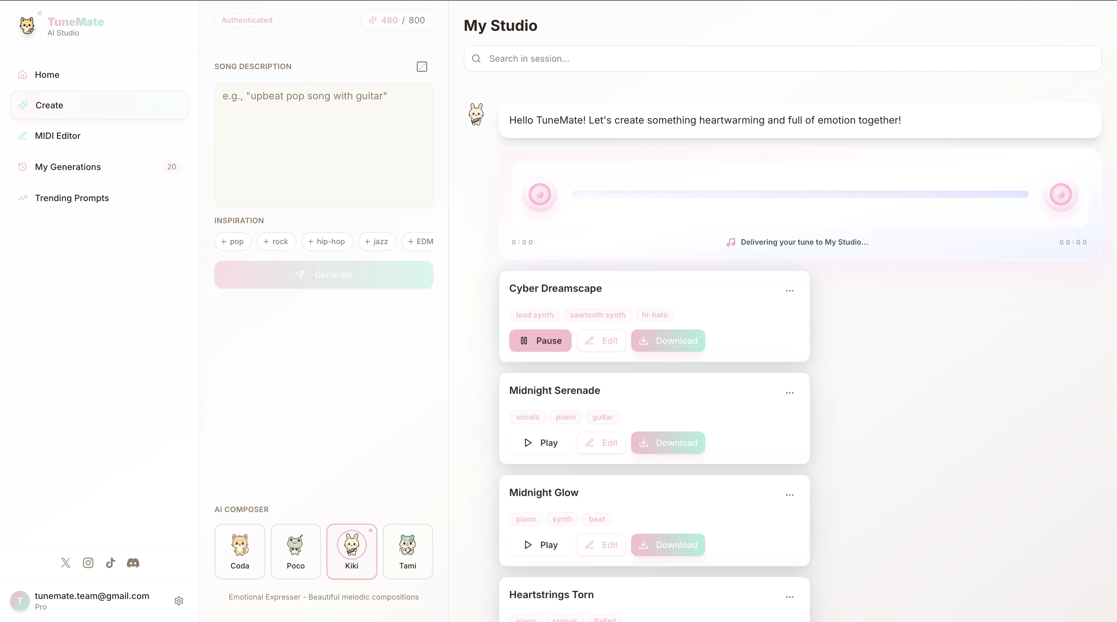 Describe Your Music in Plain Words